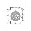 Tree of Life Stamping Blank Pendant - A1754. Family, Ancestry, Children, God's Love