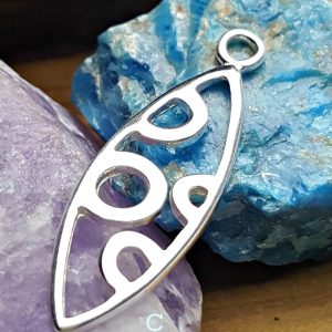 Sterling Silver Marquis Shape Finding - Earring Supplies, Pendants
