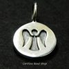 Angel Stamped Charm - Spiritual Charms, C700