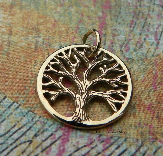 Textured Tree Charms - C867, Family, Children, Bond,New Mom, Gift for Chic