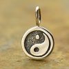 Yin Yang Charm Sterling Silver - C1358, Zen, Yoga, Meditation, Serenity, Balance, Harmony