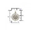 Smiling Sun Sterling Silver Charm - C1476, Celestial Charms