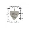 The Heart That Loves Is Always Young Pendant - C2538, End of Year Sale, Word Charms