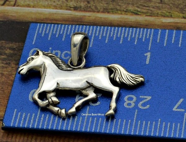 Sterling Silver Horse Pendant - C082, Pet Charms, Western, Animals