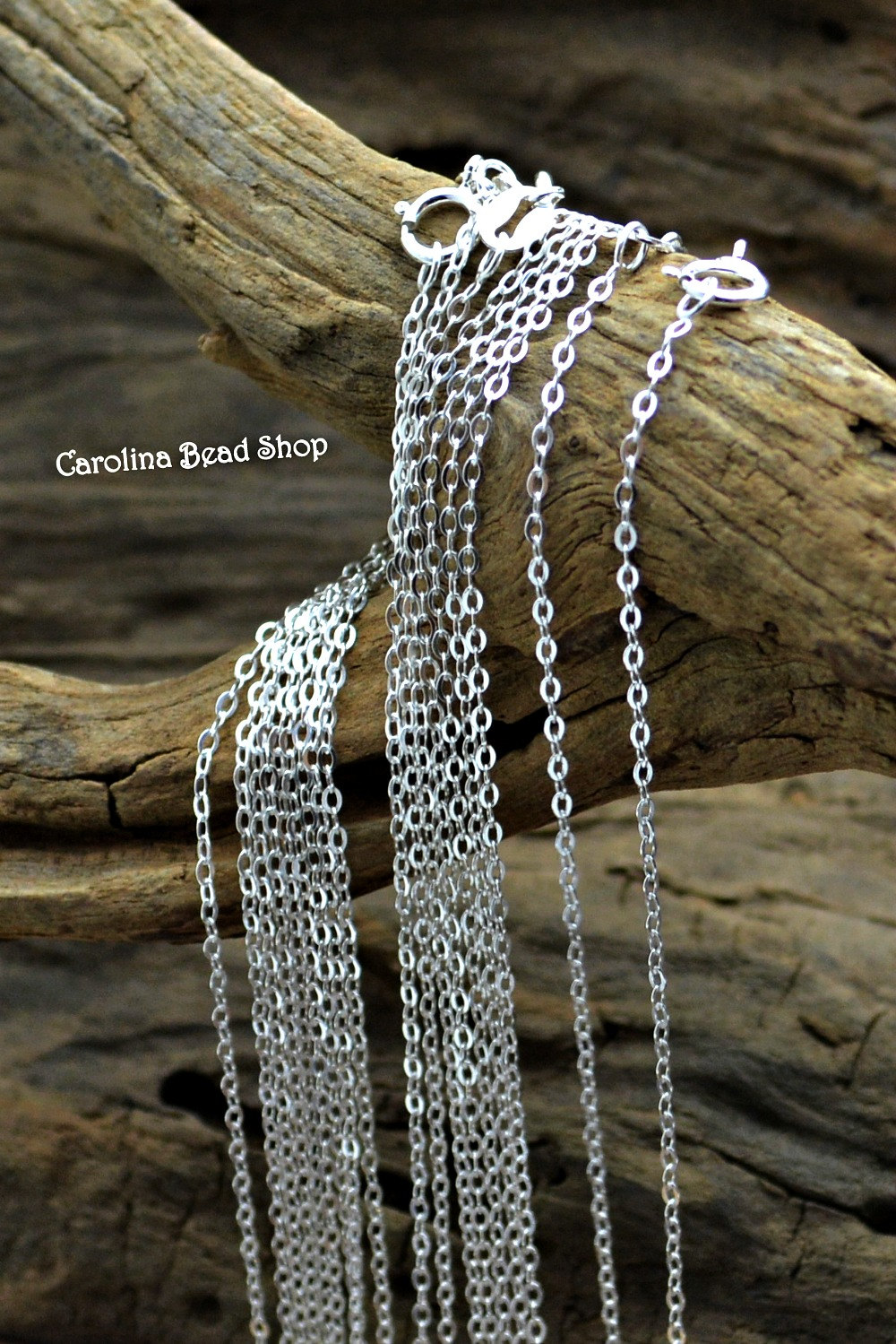 1.3mm Oval Flat Cable Necklace Chains Sterling Silver  - C1RA, 16", 18" Chains, Bulk Discounts