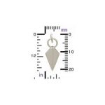 Shield Spike Charm - C1553, Earring Findings, Necklace Findings