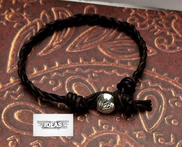 Leather Button Bracelet Design Ideas - carolinabeadshop.com