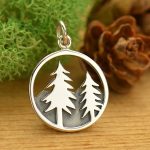 tree and mtn Pendant