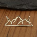 mountain festoon pendant